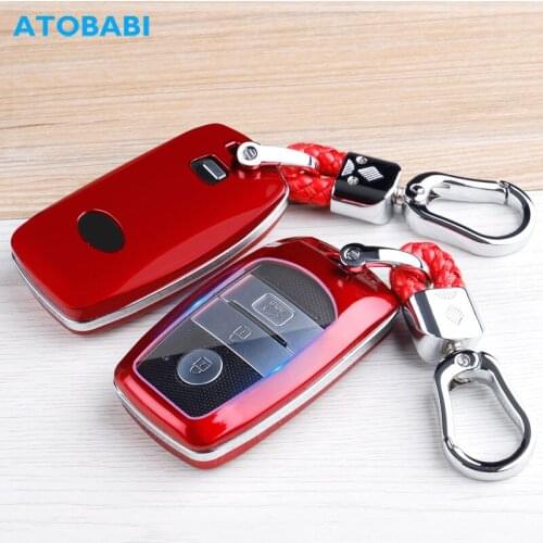 ABS Car Key Cases For Kia K3 K5 Rio Cerato Forte Optima Soul Sportage Sorento Carens Sedona Remote Control Fobs Protector Cover