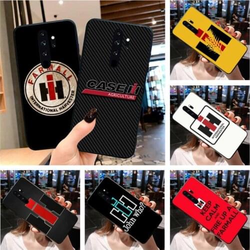 CASE IH Tractor Phone Case for Redmi Note 9 8 8T 8A 7 6 6A Go Pro Max Redmi 9 K20 K30 Pro
