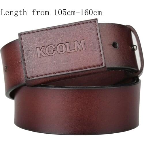 KCOLM Leather Belts For Men