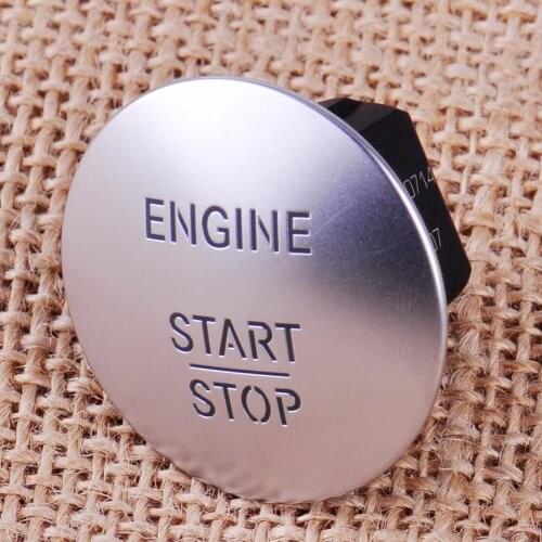 Car Engine Start Push Button Switch Ignition Starter Start Button Switch Replacement Enginee Start for Mercedes