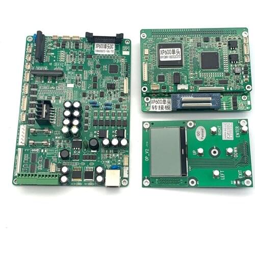 Printer board kit for Epson xp600/DX5/DX7/4720/5113 single head board carriage board main board for solvent printer