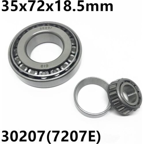 Taper Roller bearing 30207 7207E 35x72x18.5 mm High quality