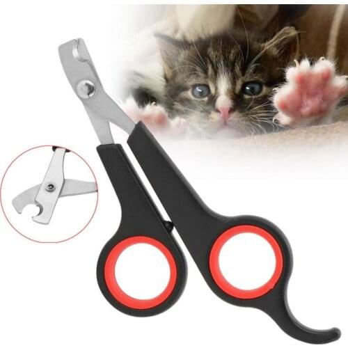 1pcs Cat Dog Grooming Nail Clippers Puppy Nail Clipper Trimmer Cutter Stainless Steel Dogs Cats Claw Nail Scissors Pet Toe Care