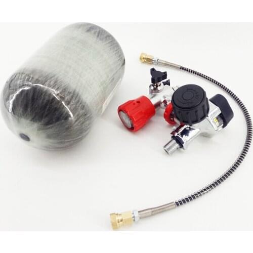 AC520211 Mini Paintball Air Gun Airforce Condor 2L Carbon Tank Pcp Air Tank 300Bar Compressed Air Cylinder/Bottle With Valve
