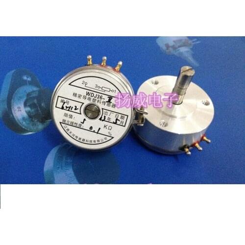Precision conductive plastic potentiometer WDJ36-Ⅱ Conductive plastic sensor WDJ36-2