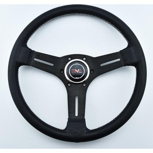 JNA 13inch Drift Car Steering Wheel JDM Racing Car Steering Wheel
