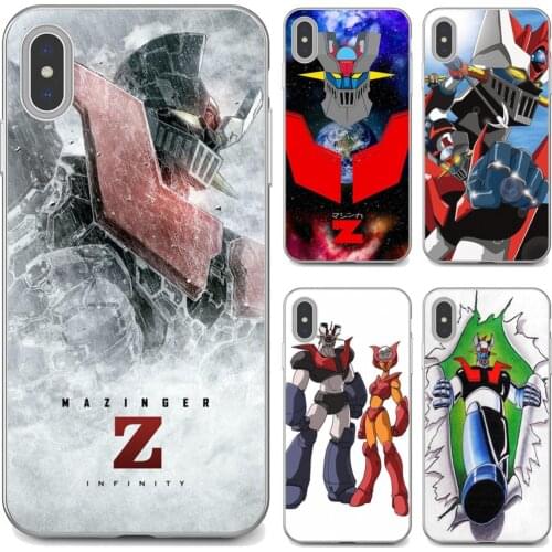 Silicone Phone Skin Cover cartoon-Mazinger-Z For Huawei Mate 20 30 40 7 8 9 10 Lite Pro P Smart 2018 2019 Plus G7 G8