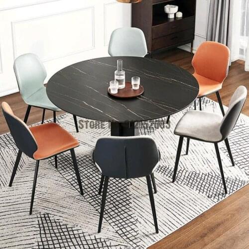 Nordic dining chair beetle chair household leather dining chair simple modern back chair girls bedroom net red makeup chair