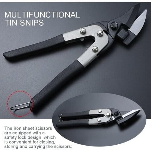 PVC Scissors Pipe Cutting Machine Professional Metal Plate Cutting Industrial Iron Shears Multifunctional Scissors Tin Shears