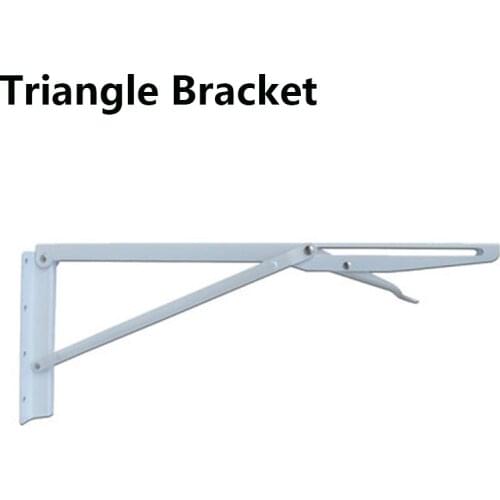 Thickening Lengthen Load-bearing Laminates Triangle bracket Folding wall frame Weigh K-type Shelf shelf long bracket bracket