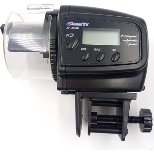 1Pcs Aquarium Tank Automatic Fish Feeder Digital LCD Timer Food Feeding Electronic Fish Food Feeder Timer