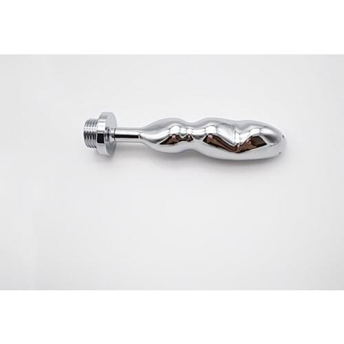 1PC Anal Douche Vaginal Cleaner Wash Cleansing Enema Shower Head Bidet Faucet for Sex Toys Metal Anal Cleaner Butt