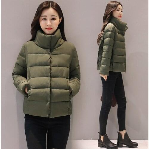 2019 Limited Time-limited Polyester Winter Cotton-padded Clothes Woman Paragraph. Self-cultivation Code Lead Jacket Loose Coat