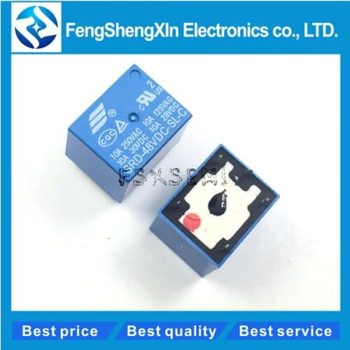 5pcs/lot Relais SRD-12VDC-SL-C SRD-24VDC-SL-C SRD-48VDC-SL-C relay 12V 24V 48V 250VAC 5PIN T73