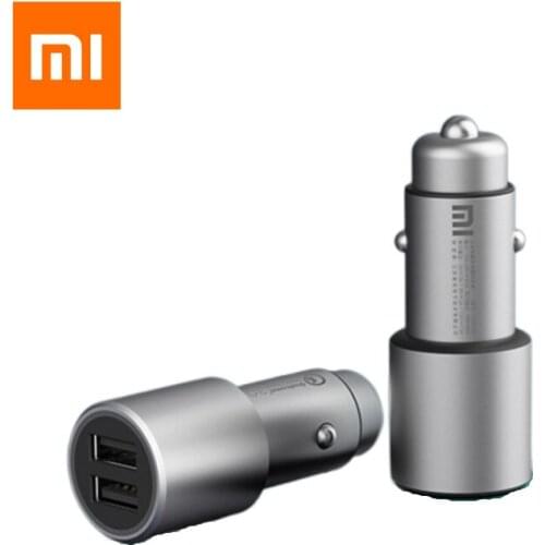 NEW Xiaomi Car Charger Fast Charging Version Is Compatible With iOS And Android Dual-port Output For Mobile Phone Tablet Switch