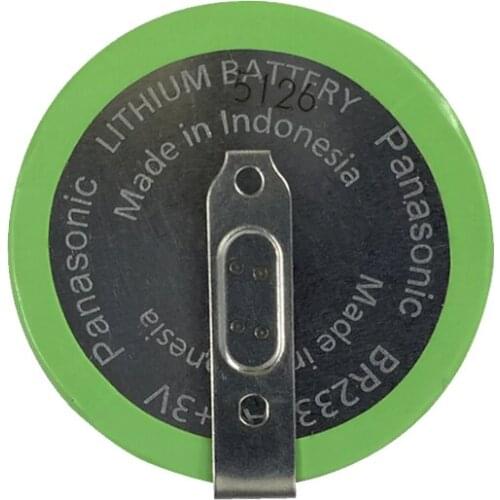 2pcs/lot Panasonic BR2330A/HDN High Temperature Resistant Batteries Cell 3V Lithium Button Battery BR2330A with Soldering feet