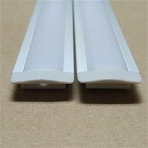 Free Shipping hot 2000mmX25mmX7mm 25pcs/lot,2meters/pcs 6000 Series Grade LED aluminium profile for LED Strips