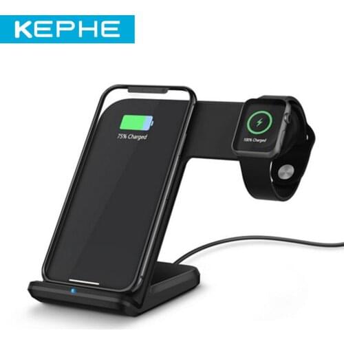 Wireless Charger For iWatch 1 2 3 4 For iPhone 11 XS Max XR X 8 Plus HUAWE Quick Fast Charging Dock for Apple Watch Sumsang S9