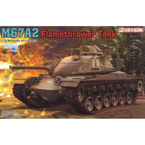 DRAGON 3584 1/35 M67A2 Flamethrower Tank - Scale model Kit