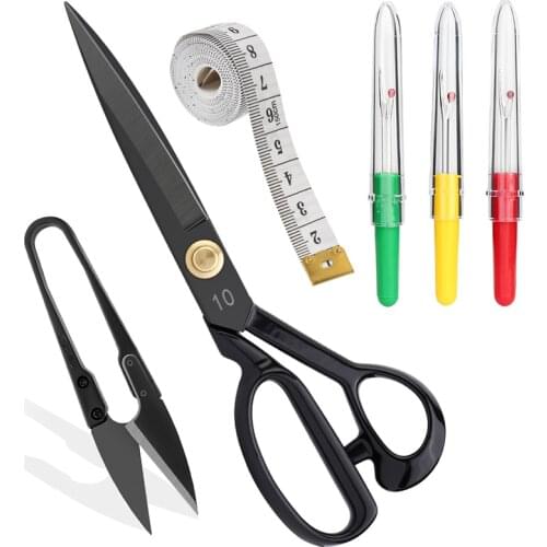 KAOBUY Stainless Steel Tailor Scissor Trimming Sewing Scissors DIY Household Embroidery Craft Scissors And Sewing Supplies