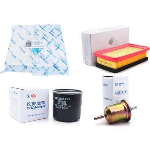 Filter set air filter+oil filter+fuel filter+Air conditioning filter for CHANGAN CS15