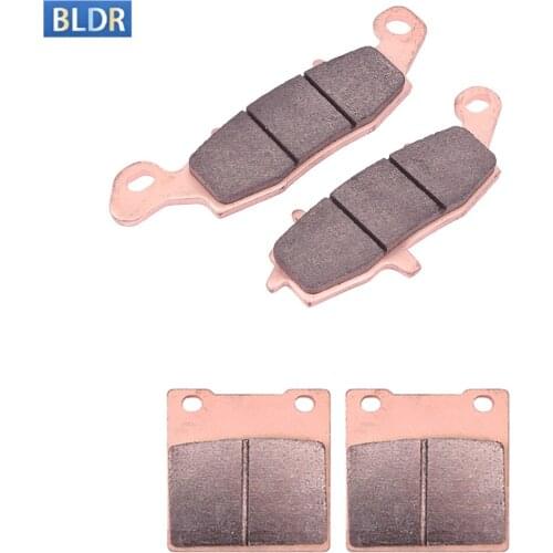 400CC Copper and Ceramic Long Life Front and Rear Brake Pads Set For Suzuki SV400N SV400 SV 400 N VK53A 1998-2004 SV400SV