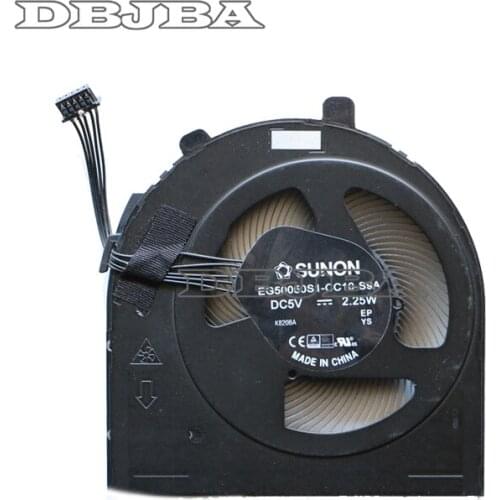 New eg50050s1-cc10-s9a cpu fan for lenovo thinkpad e580 e480 cpu cooling fan