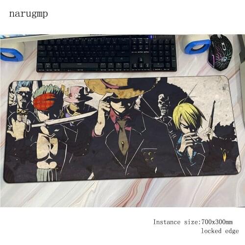 One Piece mouse pad 900x400x4mm mats best seller Computer mouse mat gaming accessories large mousepad keyboard games pc gamer