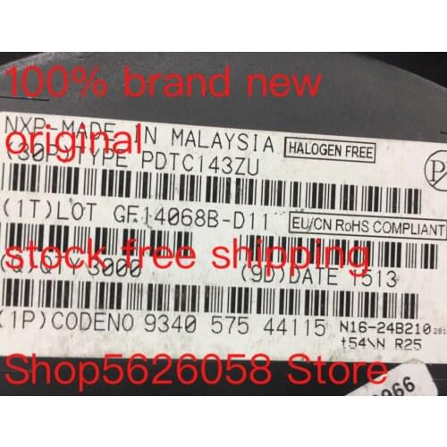 PDTC143ZU SOT323 100% new original freeshipping 20PCS-1000PCS/LOT STOCK