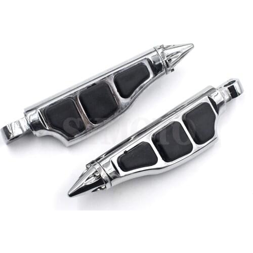 Motorcycle CNC Foot Pegs Footrest For Harley Sportster Iron XL 883 1200 Touring Custom Dyna Fat Bob Softail Fat Boy Street 750