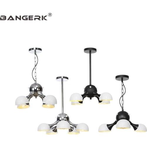 Nordic Design Pendant Lights Iron Loft Style Lamp Modern LED Hanging Light Fixtures For Living Dining Room Home Decor Lighting