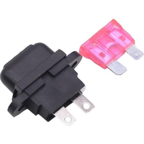 Medium-sized car fuse socket Fuse insert bottom seat Fuse holder PCB welding type fuse box