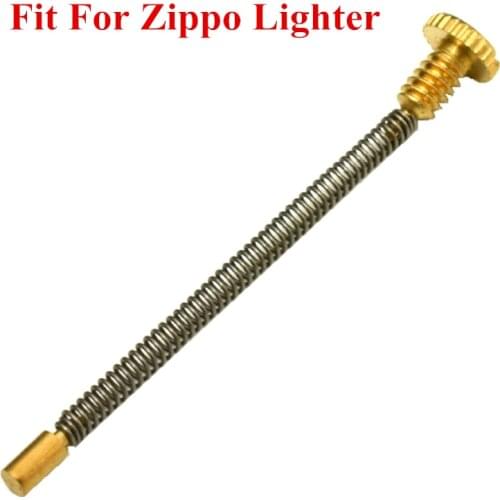 50*2.5mm High Quality Universal Replacement Flint Spring Screws For Zp Kerosene Oil Gasoline Lighter Repair Service Accessory