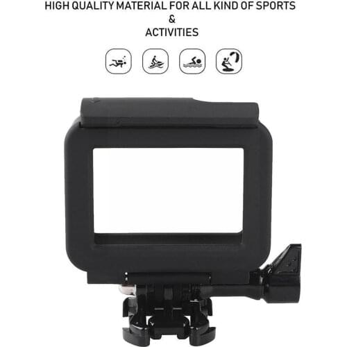 1pcs Protective Frame Case Shell For GoPro Hero 6 Border 5 Action Housing 7 Camera Cover Accessory For Gopro Mount Black He B0C5