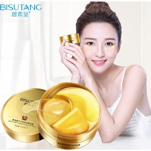 60Pcs Moisturizing Gold/Seaweed Collagen Eye Mask Anti Aging Patches Remover Wrinkle Age Eyebag Treatment Dark Circles Skin Care