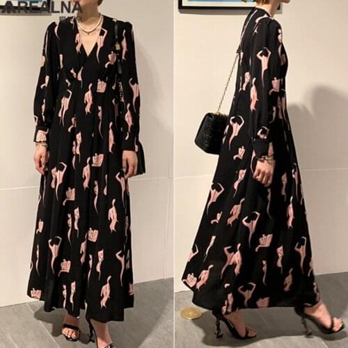 Женские стильные платья AREALNA China At AliExpress