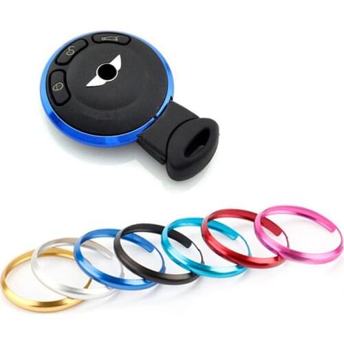 Car key ring interior accessories key cover car styling decoration For BMW MINI COOPER S R55 R56 R57 R58 R59 R60 R61 CLUBMAN
