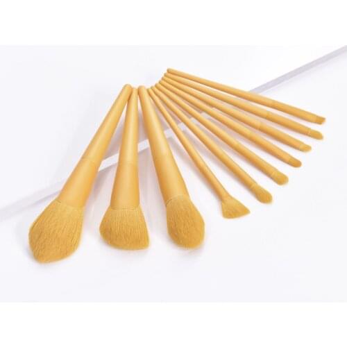 GUJHUI 8Pcs Makeup Brush Kit Brushes Kit Make up Brush Tools Kit Eye Liner Soft Natural-synthetic HairBeauty Brushes Kit