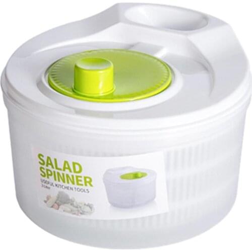 Kapmore 1pc Large Capacity Household Gadgets Salad Spinner Vegetables Dryer Kitchen Tools Fruits Mixer Gadgets Salad Tools
