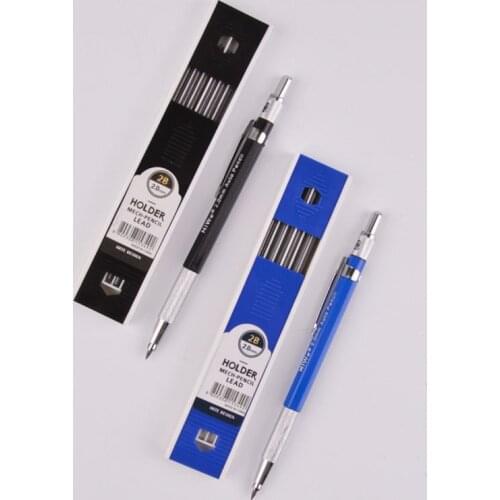 Mechanical Pencil 2.0mm versatil pencils for school 2B pencil refills Automatic pencil Drawing Sketch Office Supplies Stationery