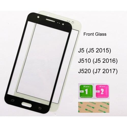 Mobile Panel Glass For Samsung Galaxy J5 2016 2017 J510 J530 Front Glass (No Touch Screen) Outer Glass Cover Panel