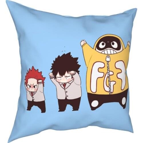 My Hero Academia Pillowcase Printing Polyester Cushion Cover Gift Katsuki Bakugo Pillow Case Cover Home Wholesale 40*40cm