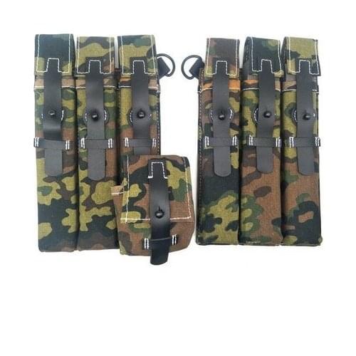 WWII GERMAN ELITE SPRING OAK CAMO AMMO AMMUNITION POUCH OUTDOORS ww2 armyshop2008