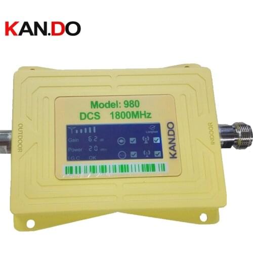 New 2017 DCS 980 20dbm gain 62dbi phone signal booster repeater DCS repeater booster,DCS signal booster fdd 4G 1800MHZ booster