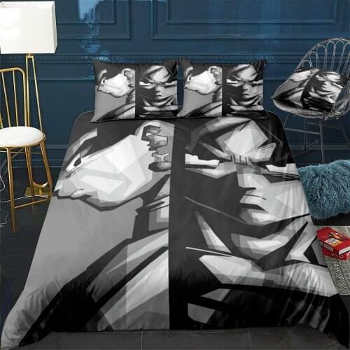 Grayscale dragonball wpap2 Duvet Cover Comfortable Quilt Home Decora Design Universal Bedding Set Bedclothes+Pillowcase 3pcs