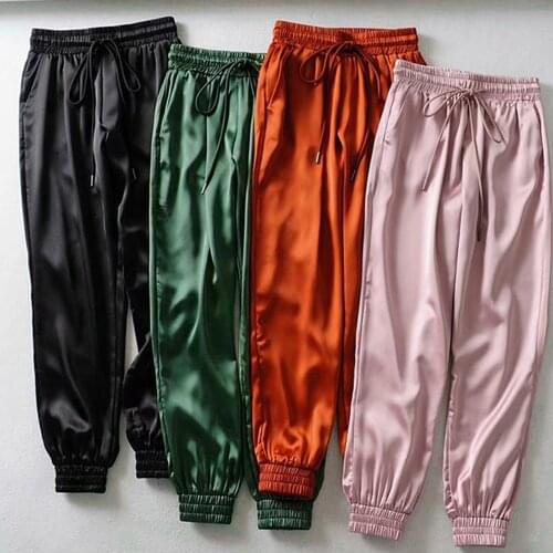 Puimentiua Women's Trousers Harem Pants