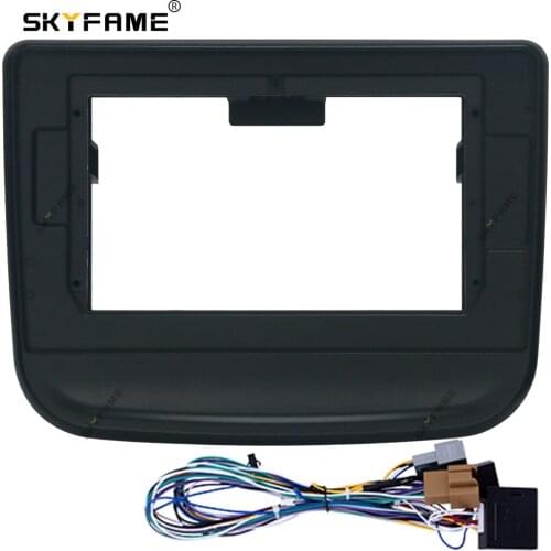 SKYFAME Car Frame Cable canbus For CHEVROLET EQUINOX 2017+ Android Big Screen Dask Kit Fascia panel Frame