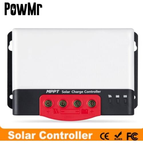 SRNE MPPT 30A Solar Charge Controller 12V24V Auto For Lithium Batteries Solar PV Regulator Charger With BT-2 RM-6 LCD New