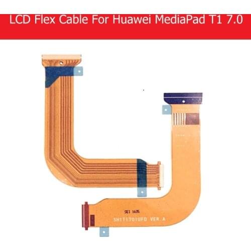 Genunie LCD Display Flex Cable For Huawei MediaPad T1 7.0 Honor T1 7.0" T1-701U LCD Connect MainBoard Flex Replacement Repair