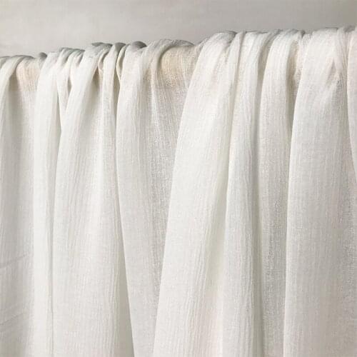 White Waxberry Linen Fabrics